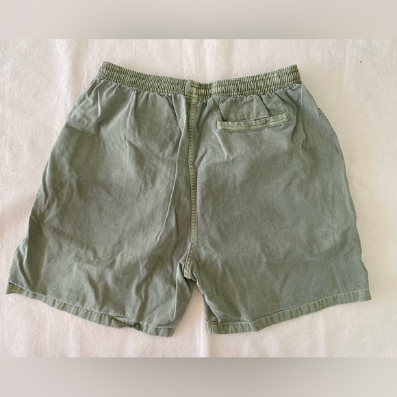 Crazy Shirts Hawaiian Original Green Hemp Dyed Drawstring Shorts 100% Cotton XL - Picture 2 of 9